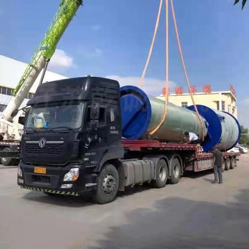 無人值守玻璃鋼一體化污水處理提升泵站